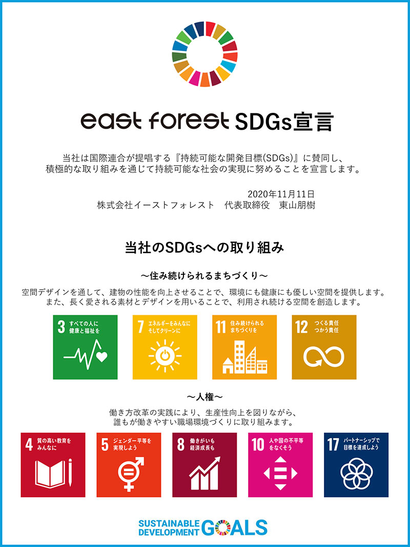 SDGs宣言